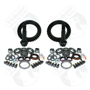 Jeep JK Rubicon Differential Install Kit - Front + Rear - Yukon Gear & Axle - 5.13 Ratio - `07-`18